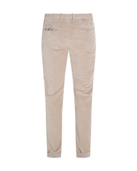 Incotex Natural Straight-Leg Corduroy Trousers for men