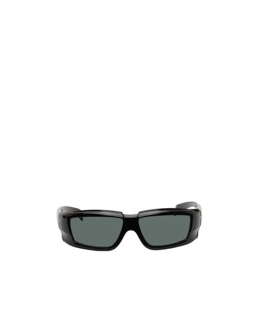 Rick Owens Multicolor Rectangular Frame Sunglasses for men