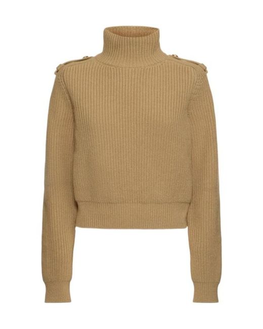 Chloé Natural Turtleneck Sweater