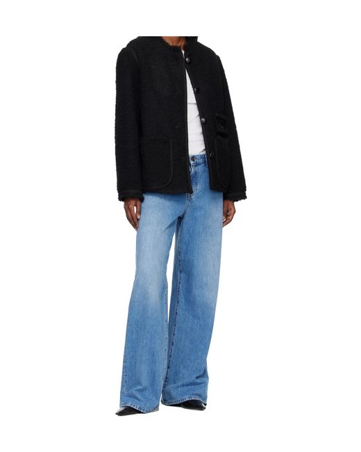 Isabel Marant Black Maylin Buttoned Jacket