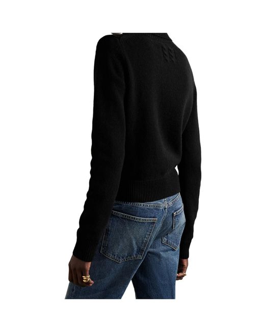 Nili Lotan Black Turtleneck Sweater