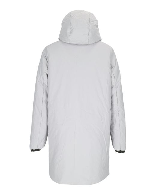K-Way Gray Jacob St Warm Reversible Jacket for men