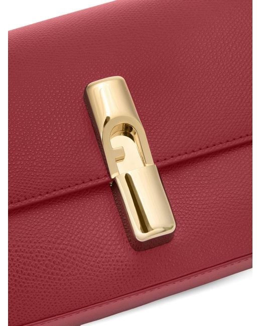 Furla Red Iride Small Crossbody Bag