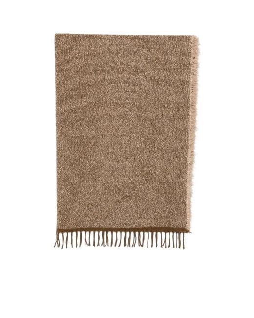 Uma Wang Brown 'Garrison' Scarf for men