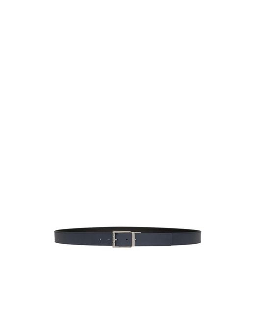 Bally White Pin Buckle Belt for men