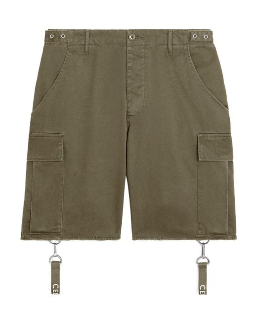 Céline Green Shorts With Straps for men
