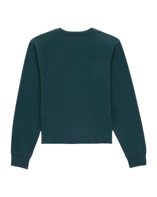 Saint Laurent Green Cassandre Sweatshirt for men