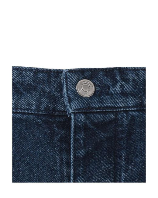 KENZO Blue Straight Jeans for men