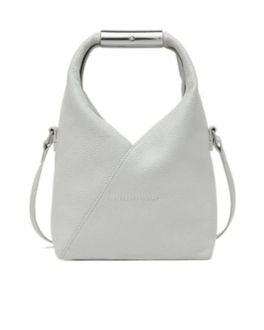MM6 by Maison Margiela Gray Maison Margiela Japanese Crossbody Bag
