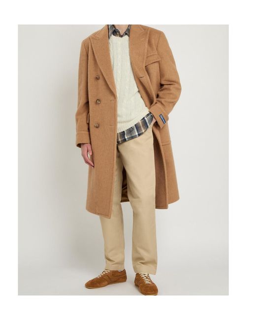 Polo Ralph Lauren Brown Double-Breasted Coat for men