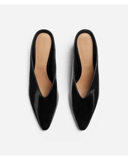 Bottega Veneta Black Jet Mule