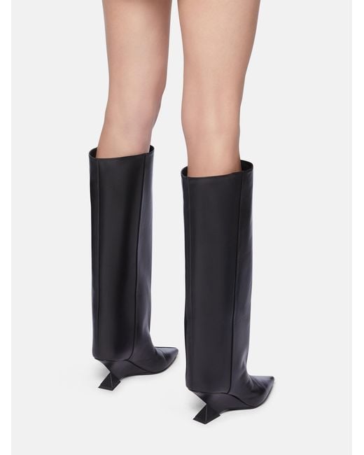 The Attico Blue The Cheope Tube Boots