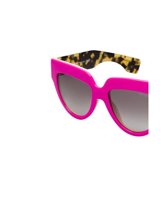 Prada Pink Full-Frame Sunglasses