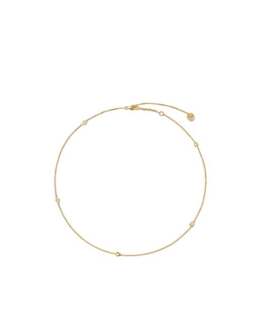 Burberry White Shield Chain Necklace