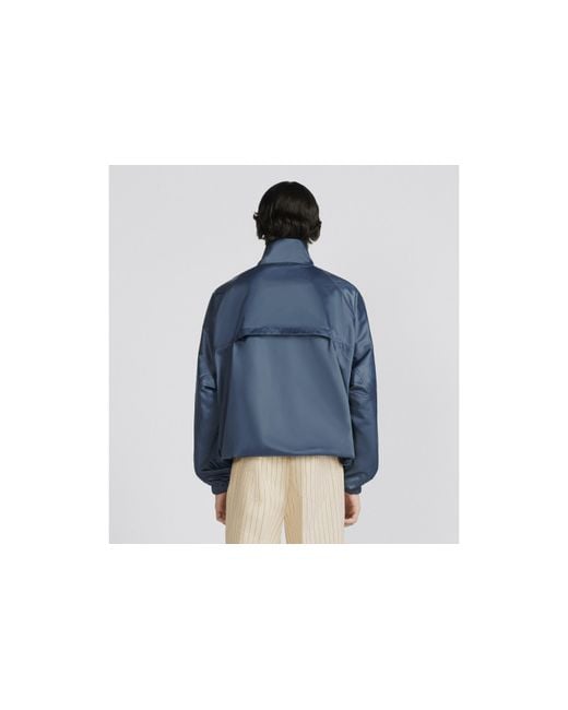 Dior Blue Christian Couture Anorak for men