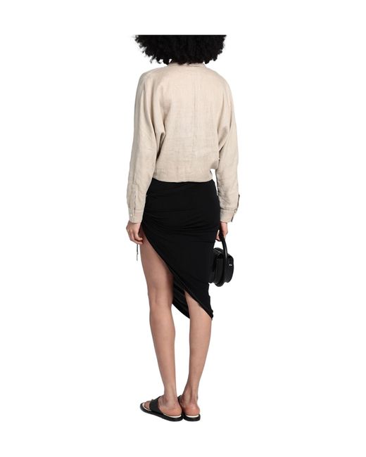 Jacquemus Black Long Skirts