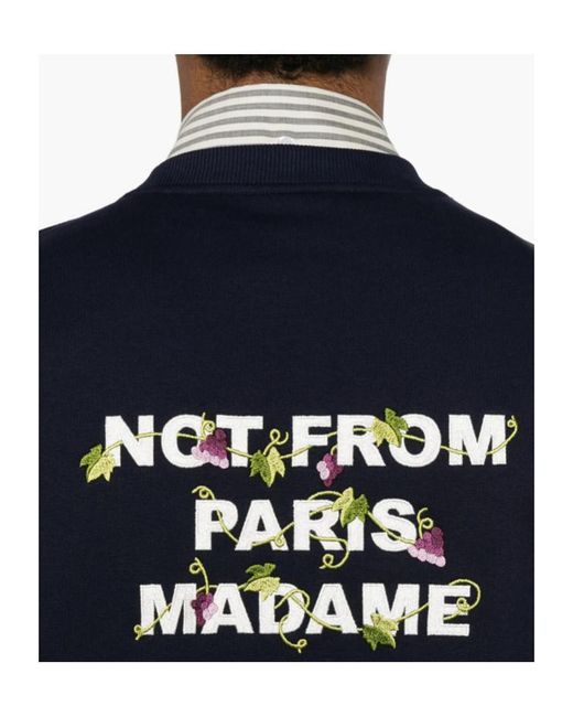 Drole de Monsieur Blue Sweater for men