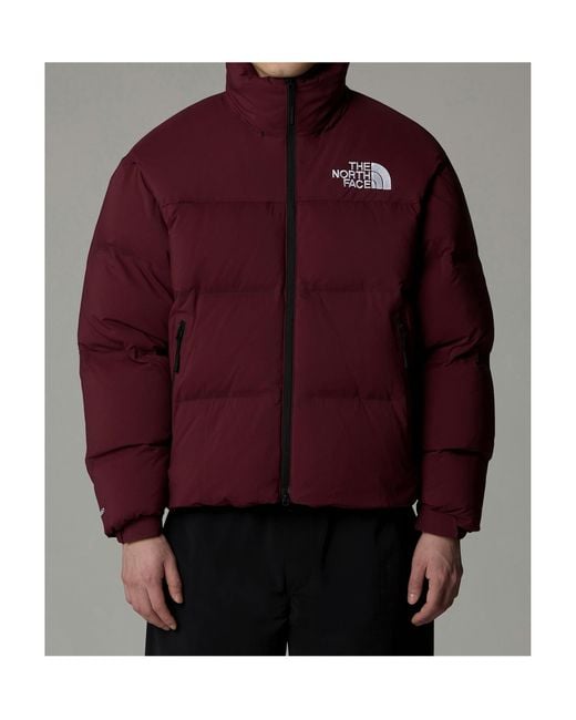 The North Face Red Rmst Nuptse Zipped Down Jacket for men