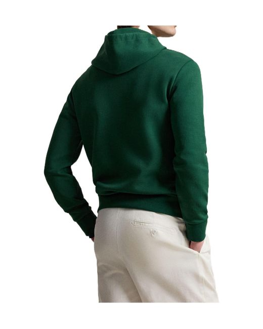 Polo Ralph Lauren Green Embroidered Pony Hoodie for men