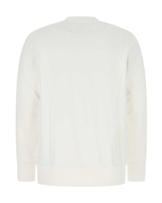 Casablanca White Logo Casual Sweater for men