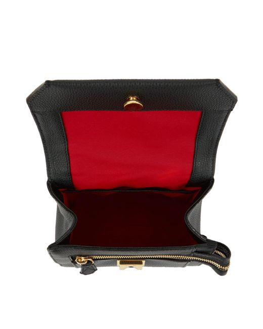 Lancel Black Ninon De Chain Linked Shoulder Bag