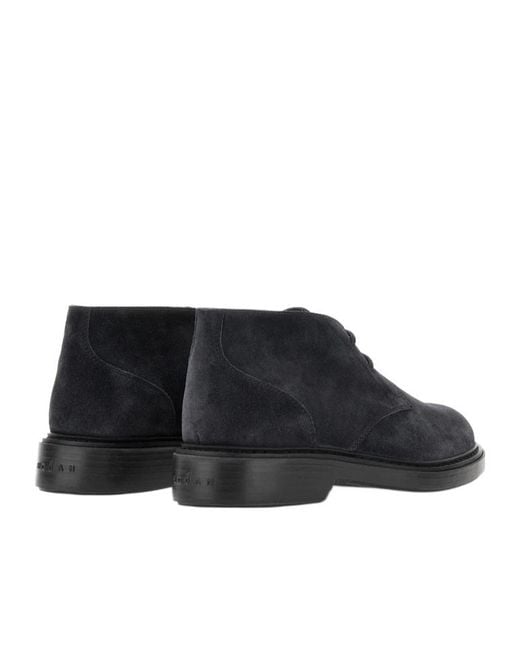 Hogan Black H704 Boots for men