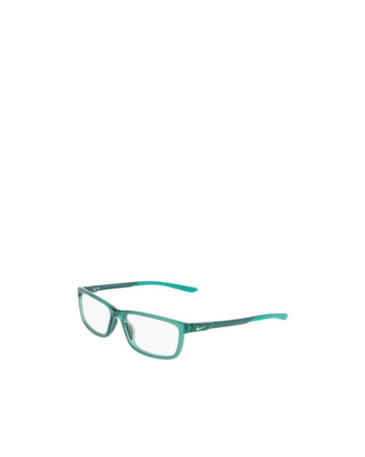 Nike White Rectangle-Frame Glasses for men