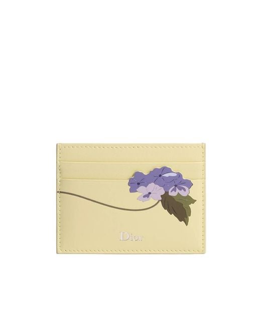 Dior Natural Jardin Freesia Card Holder