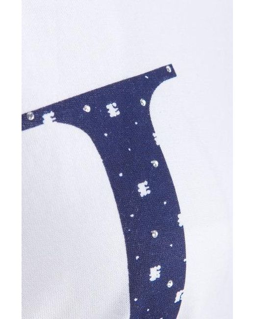 Armani Jeans Blue Round-Necked T-Shirt