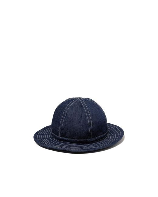 Human Made Blue Denim Hat for men