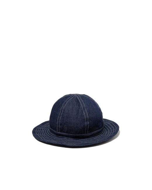 Human Made Blue Denim Hat for men