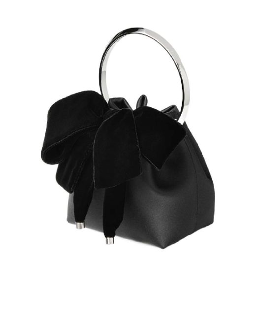 Jimmy Choo Black Bon Bon Handbag