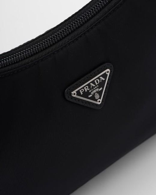 Prada Black Logo Details Shoulder Bag