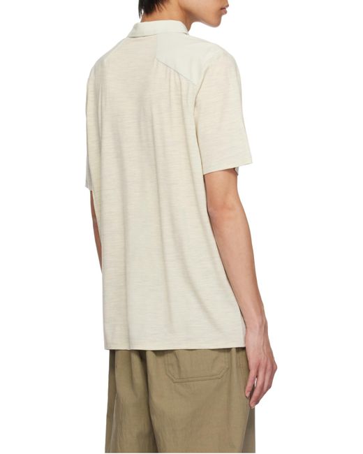 Arc'teryx Frame Polo Shirt in White for Men | Lyst