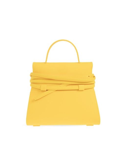 Moschino Yellow Tote Bag