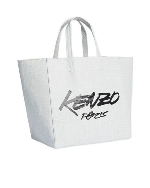 KENZO White X Futura 2000' Small Tote Bag Paper' for men