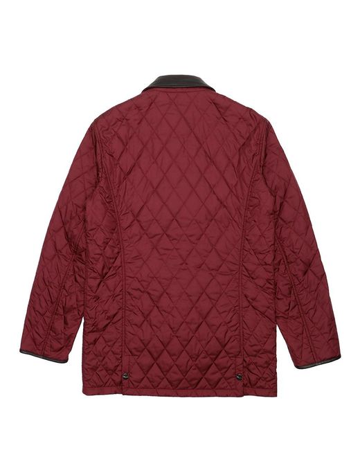 Ferragamo Red Quilted Jacket for men