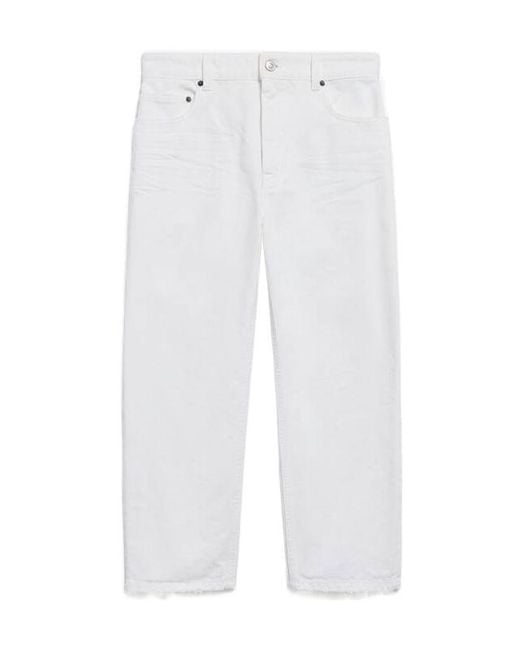 Balenciaga White Jackie Capri