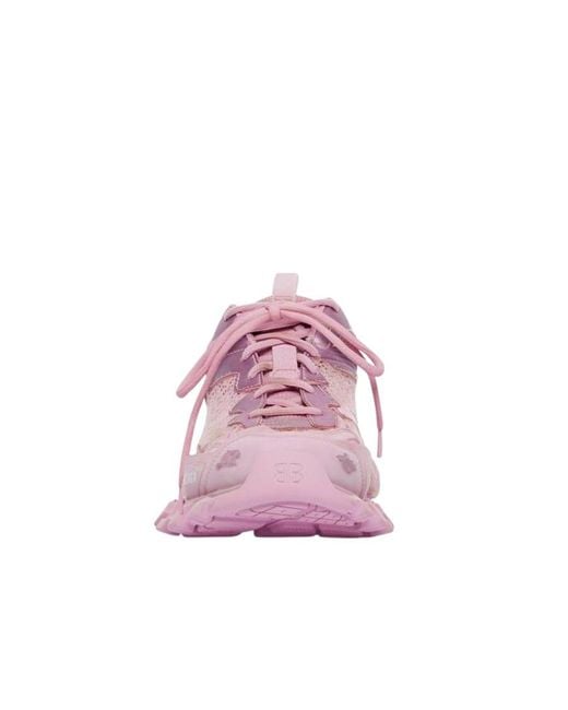 Balenciaga Pink Track 3 Sneakers