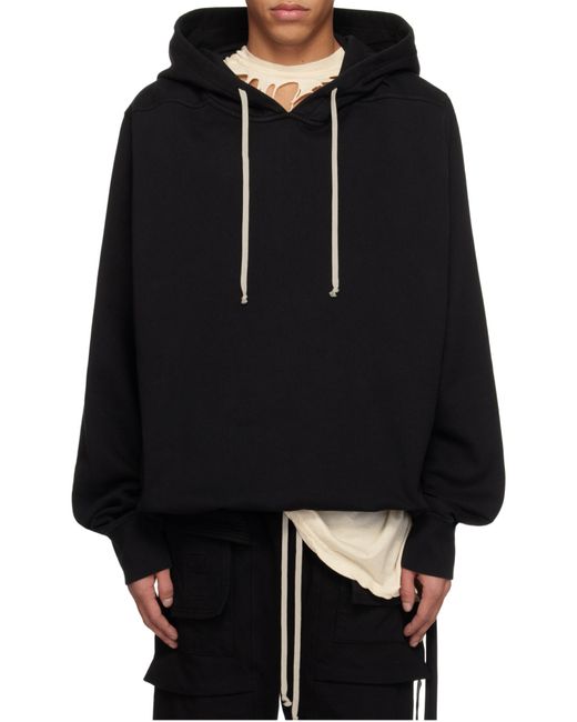 Rick Owens Blue Long Sleeve Sweatshirt for men