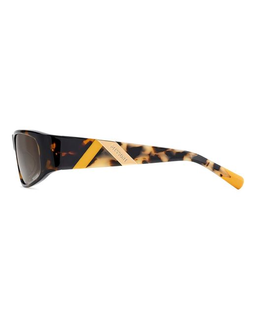 Missoni Green Logo Detail Sunglasses