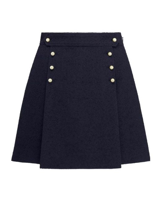 Dior Blue Sailor Miniskirt