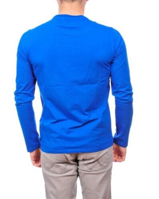 Armani Jeans Blue Logo Details T-Shirt for men