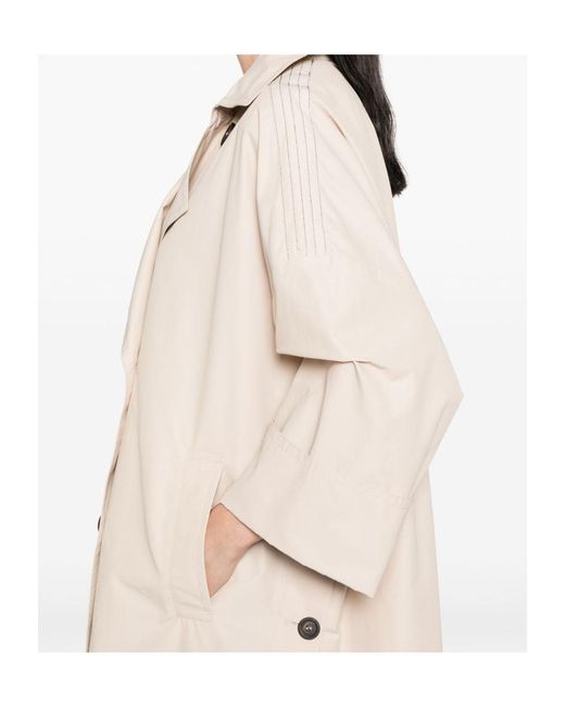 Peserico Natural Double-Breasted Jacket