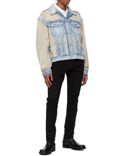 DSquared² Blue Cool Guy Slim-Fit Jeans for men
