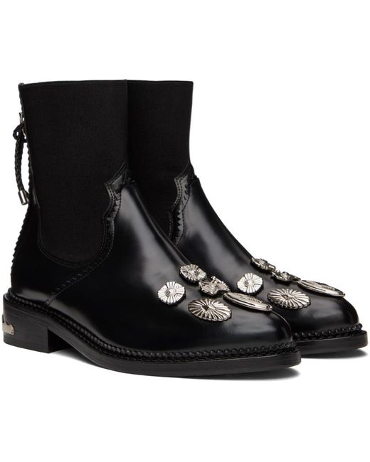 Toga Black Chelsea Boots