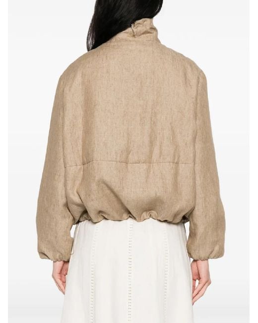 Herno Natural Zip Fastening Jacket
