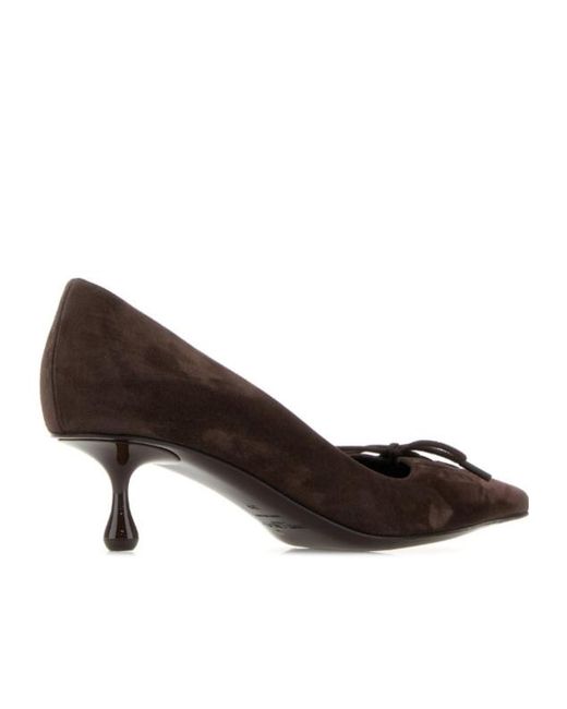Jimmy Choo Brown Scarlett 50 Pumps