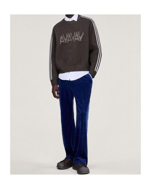 Adidas Gray Originals By Avavav Knit Jumper