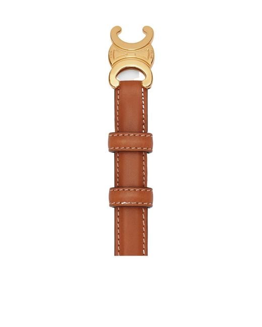 Céline Multicolor Small 18Mm Triomphe Belt